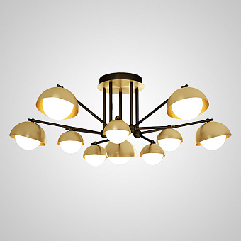 Люстра потолочная ImperiumLOFT Fabiana 207885-23 400Вт 10 лампочек G9