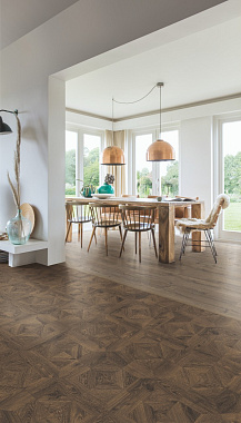 Ламинат Quick-Step Impressive Patterns Ultra Дуб Кофейный Брашированный IPU4145 1200х396х12мм 33 класс 1,426кв.м