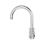 Смеситель для кухни IDDIS Sam SAMSB00i05 поворотный излив хром