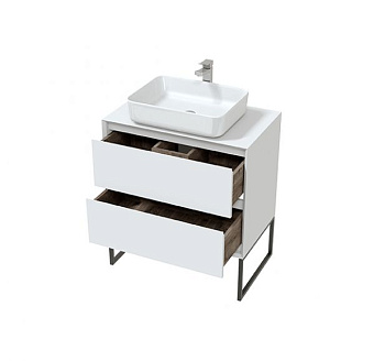 Тумба под раковину напольная SOLE Tesla УТ000063429 48х78х87см