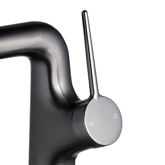 Смеситель для раковины Maxonor PL1194-9 серый