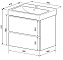 Мебель для ванной Azario Мила CS00080140 белый