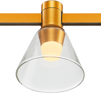 Магнитный трековый светильник ST Luce FARM ST814.206.03 3Вт LED дымчатый