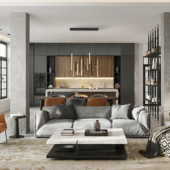 Люстра подвесная Mantra CALA 8085 84Вт 14 лампочек LED