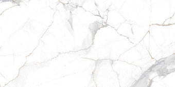 Полированный керамогранит Global Tile Calacatta Imperial_GT GT120606103PR белый 60х120см 1,44кв.м.