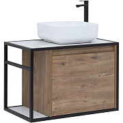 Тумба под раковину подвесная AQUANET Nova Lite Loft 261657 44х75х51,8см