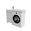 Тумба с раковиной IDDIS Optima Home OPH11LDi95K 48х110х89см