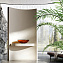 Раковина накладная Abber KRISTALL AT2802Opal 50х35см