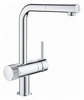 Смеситель для кухни GROHE Blue Pure Minta 31721000 высокий излив хром