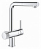 Смеситель для кухни GROHE Blue Pure Minta 31721000 высокий излив хром
