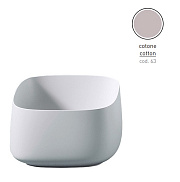 Раковина накладная ArtCeram Cognac COL006 63 00 43х43см
