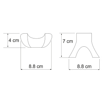 Крючок WASSERKRAFT Berkel K-6800 K-6823D хром