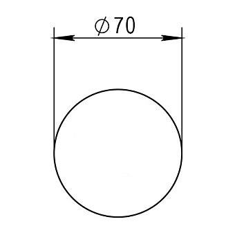 Накладка на слив Abber AB0002