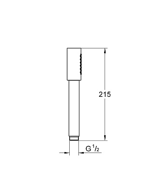 Ручной душ GROHE Sena Stick 26465000 хром