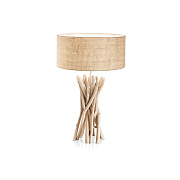 Настольная лампа IDEAL LUX DRIFTWOOD 129570 60Вт E27