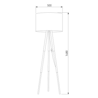 Торшер TK Lighting Tokyo 5285 60Вт E27