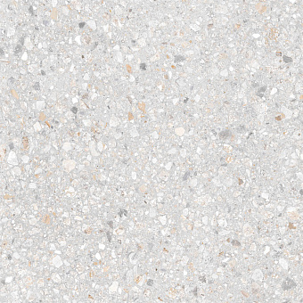 Матовый керамогранит ESTIMA Aglomerat AG21/NS_R9/60x60x10R/GW серый 60х60см 1,44кв.м.