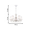 Люстра подвесная Favourite Malta 1730-5P 200Вт 5 лампочек E14