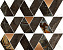 Полированный керамогранит NAXOS Rhapsody 118819 Mosaic Mood Gold 30х34см 0,51кв.м.