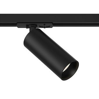 Трековый светильник Maytoni Focus LED TR021-1-12B3K 12Вт LED чёрный для однофазного трека
