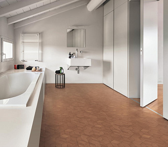 Керамическая мозаика Atlas Concord Италия NID AAOB Nid Natural Mosaico Esagono 35х30см 0,42кв.м.