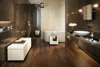 Лаппатированный керамогранит Atlas Concord Италия Marvel ADPU Bronze Luxury Lap 75х75см 1,125кв.м.