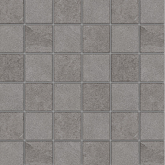 Керамическая мозаика ESTIMA Terra Mosaic/LN02_NS/TE02_NS/30x30/5x5 Grey 30х30см 0,9кв.м.
