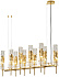 Люстра подвесная CRYSTAL LUX PRIMAVERA PRIMAVERA SP10 GOLD 600Вт 10 лампочек E14