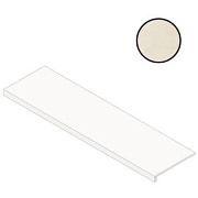 Плитка для ступеней Atlas Concord Италия Prism A4YU Cotton Scalino 33х120см 0,396кв.м. неполированная