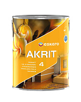 Краска универсальная матовая Eskaro Akrit 4 Белый основа A 2,85л