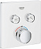 Смеситель для душа GROHE Grohtherm SmartControl 29156LS0 белый/хром