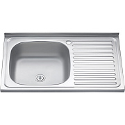 Мойка кухонная MELANA 8050 076 ta L (*20) 80х50см хром