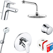 Набор смесителей KLUDI Pure Easy 376300565 хром