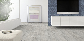 Пробковый пол CORKSTYLE WOOD-GLUE 915х305х6мм Castle Oak White Castle Oak White_GLUE 3,36кв.м