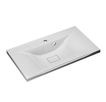 Тумба с раковиной MIRSANT Аура УТ000068759 44х79х60см