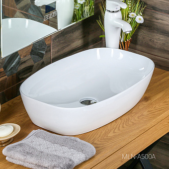 Раковина накладная MELANA A500A-805 60х38см