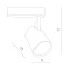 Трековый светильник Arte Lamp AMICO A1811PL-1BK 10Вт LED чёрный для однофазного трека