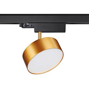 Трековый светильник Novotech PORT 358760 24Вт LED матовое золото для трёхфазного трека