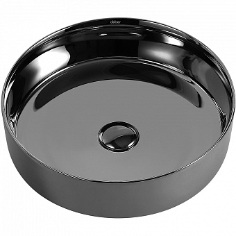 Раковина накладная Abber BEQUEM AC2109GS 40х40см