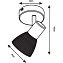 Спот Arte Lamp PARRY A5062AP-1AB 40Вт 1 лампа E14
