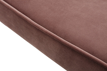 Кухонный стул AERO 50х58х91см велюр/сталь Rosa