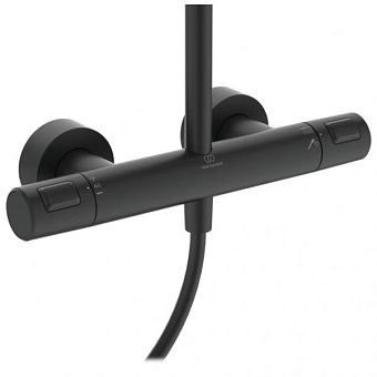 Душевая система IDEAL STANDARD CERATHERM BC748XG Silk Black