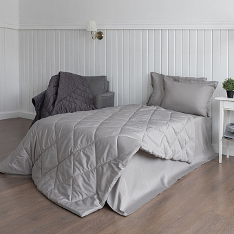 Комплект постельного белья La Prima 140х205см Серебристая дымка