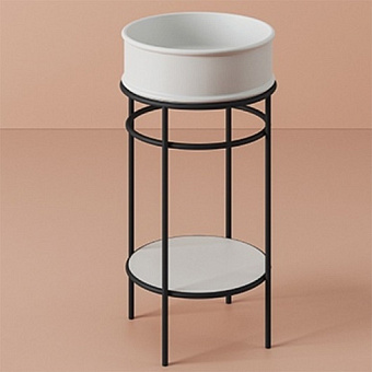 Консоль под раковину ArtCeram Vogue ACA058 17 nero matt