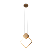 Светильник подвесной Eurosvet Style 50216/1 LED бронза 11Вт LED