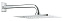 Верхний душ GROHE Rainshower F 26060000 хром