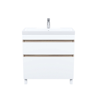 Тумба с раковиной IDDIS Zodiac ZOD8ABFi95K 37х78,8х87см