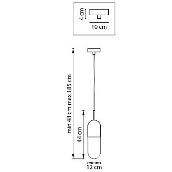 Светильник подвесной Lightstar Ramo 690111 40Вт E27