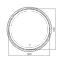 Зеркало Azario Бригантина LED-00002573 65х65см с подсветкой
