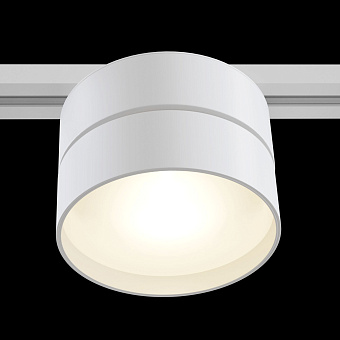 Трековый светильник Maytoni ONDA TR007-1-18W3K-W 18Вт LED белый для однофазного трека